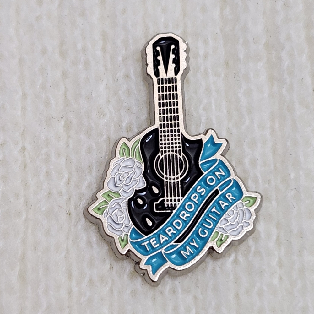 Teardrops on my Guitar Debut Taylor Swift Enamel Pin